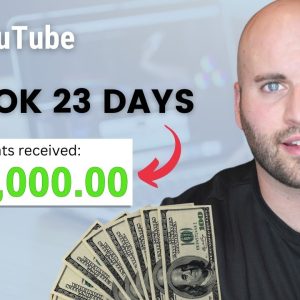 I Tried Making $10k in 30 Days with YouTube (To See If It Works)