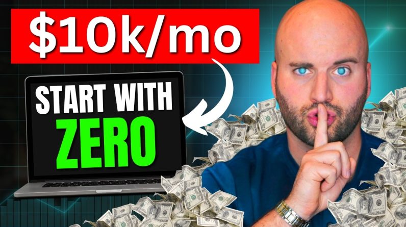 How To START a $10k/mo Online Business with $0 From Your Phone (Make Money Online)